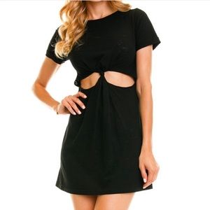 Cut Out Mini Dress